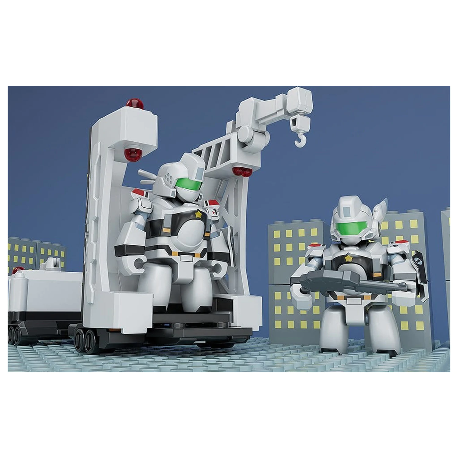 Mobile Police Patlabor Brickroid akciófigura AV-98 Ingram Unit 1 5 cm termékfotó