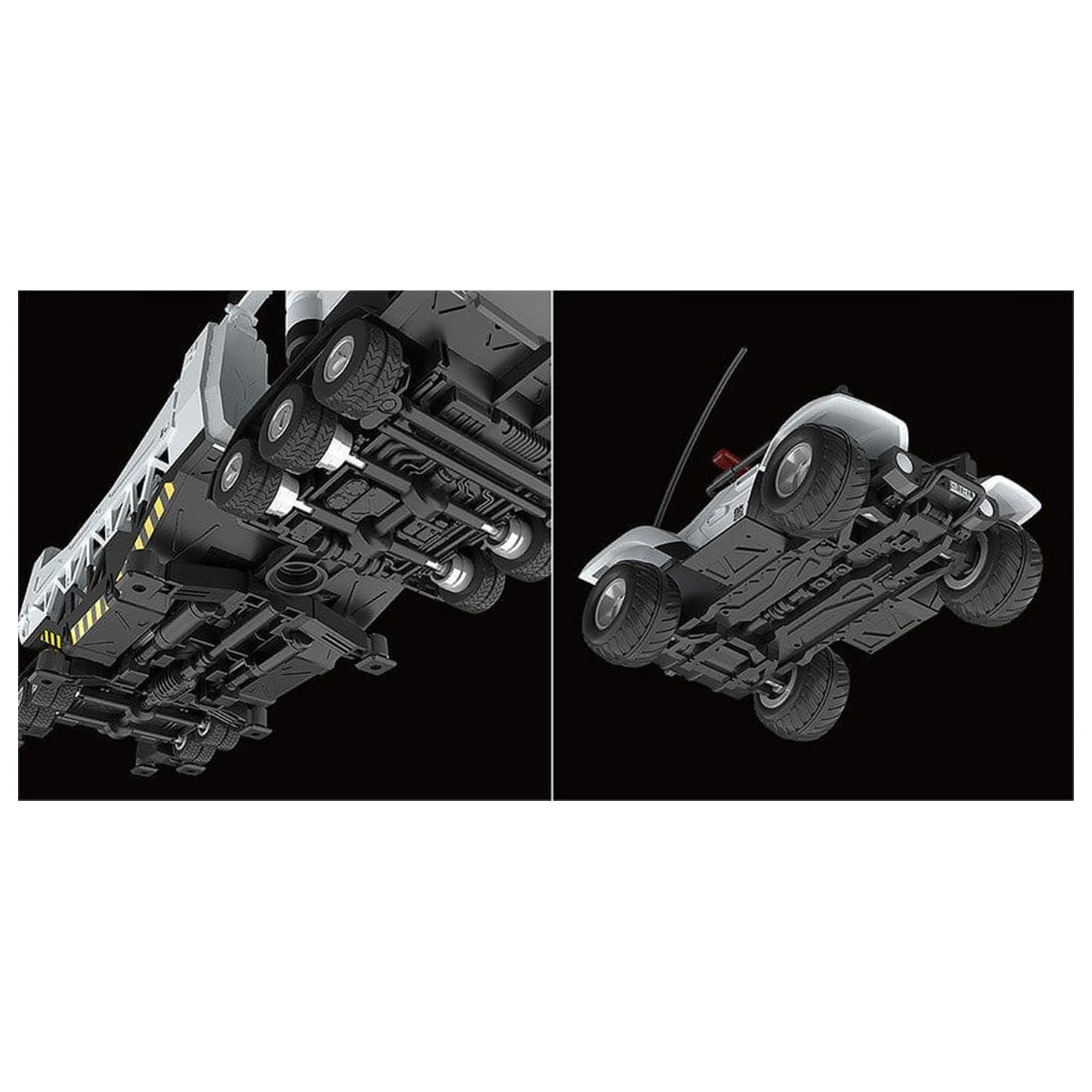 Mobile Police Patlabor Moderoid 1/60 Type 98 Special Command jármű & Type 99 Special Labor Carrier (re-run) Műanyag modell készlet termékfotó