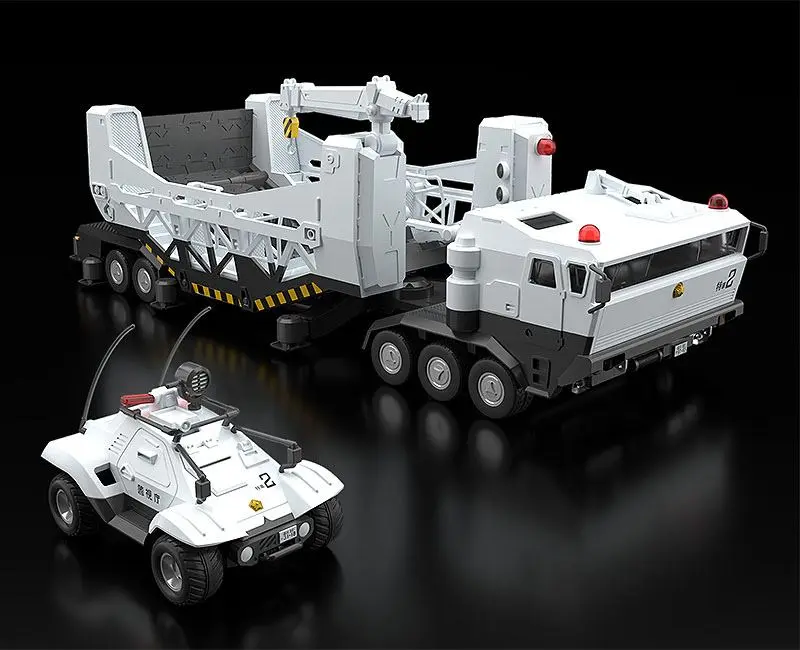 Mobile Police Patlabor Moderoid Műanyag modell készlet 1/60 type 98 Special Command Vehicle &amp; Type 99 Special Labor Carrier termékfotó