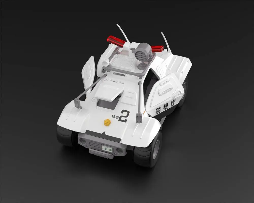Mobile Police Patlabor Műanyag  1/43 2-Pack Type 98 Command Vehicle modell készlet 4 cm termékfotó