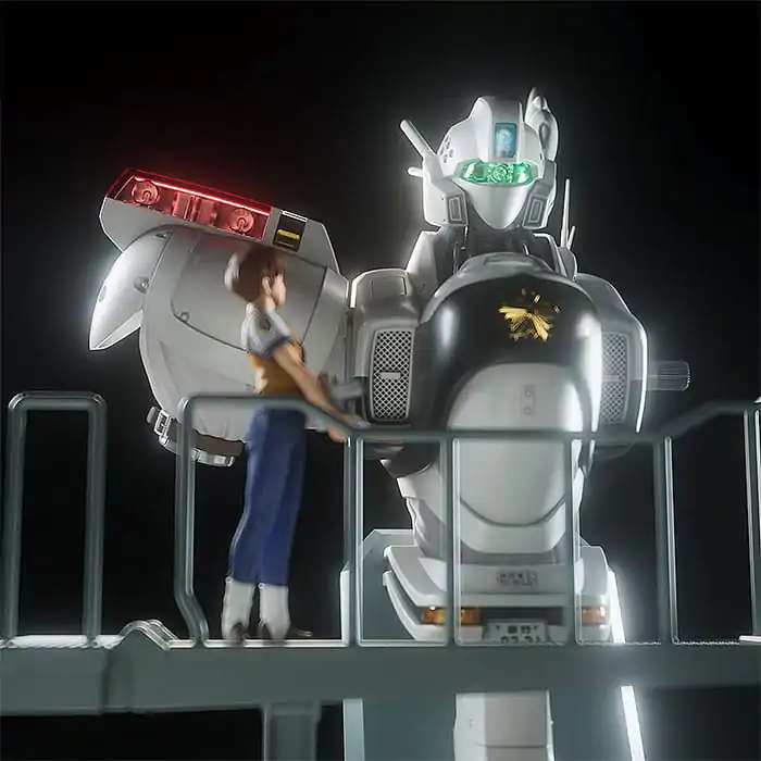 Mobile Police Patlabor PLAMAX MF-75 minimum factory Machine Bust Collection Noa Izumi with Alphonse Műanyag modell készlet 21 cm termékfotó