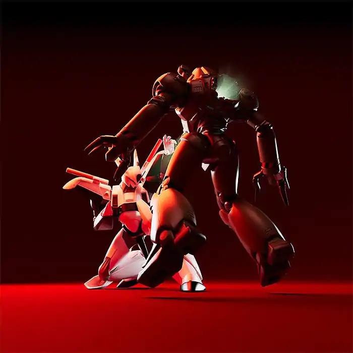 Mobile Police Patlabor PLAMAX Neo 3D Show Type Zero vs Boxer Műanyag modell készlet 17 cm termékfotó