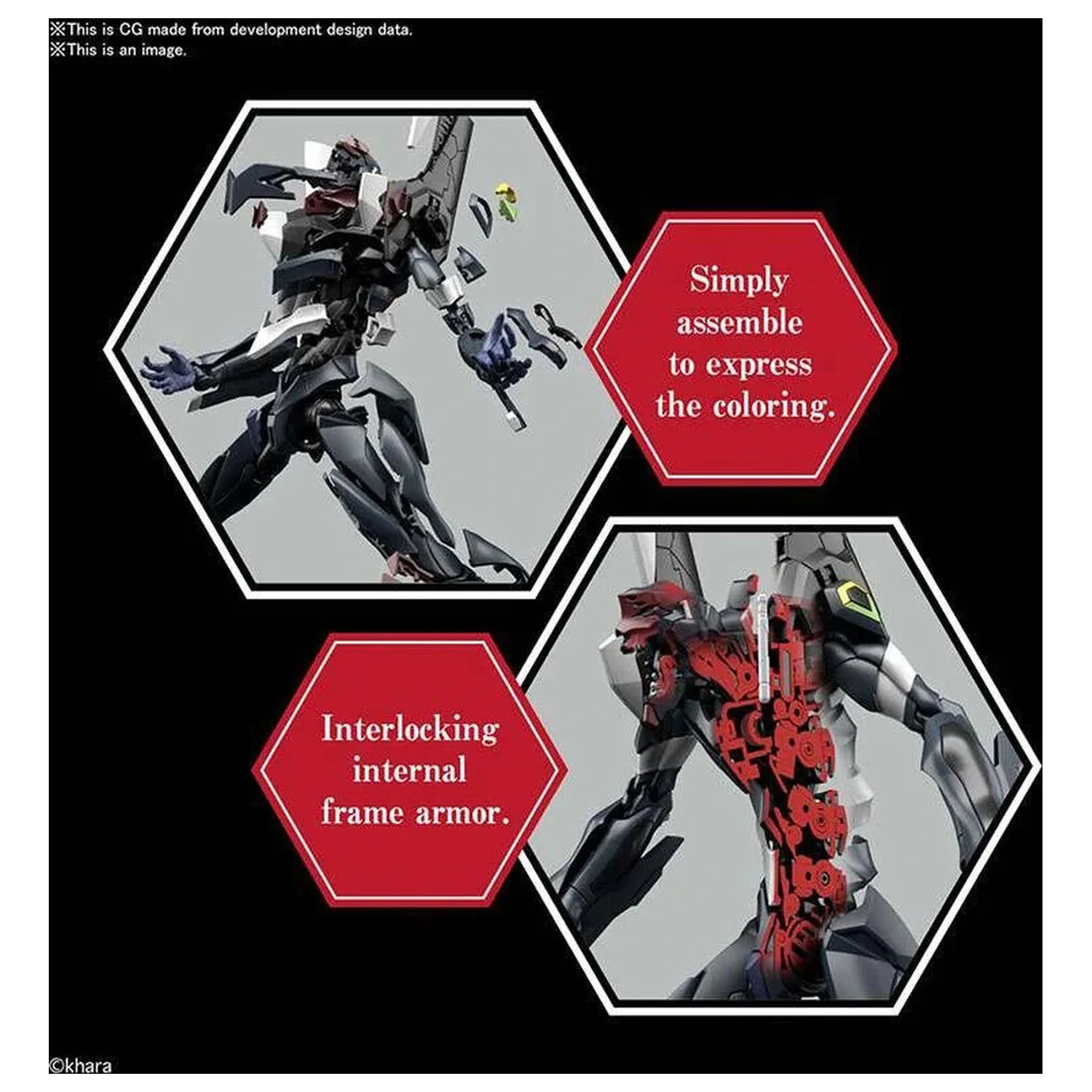 Mobile Suit Evangelion The Enchanted Shield of Virtue Unit-03 RG Multipurpose Humanoid Decisive Weapon modell készlet figura termékfotó