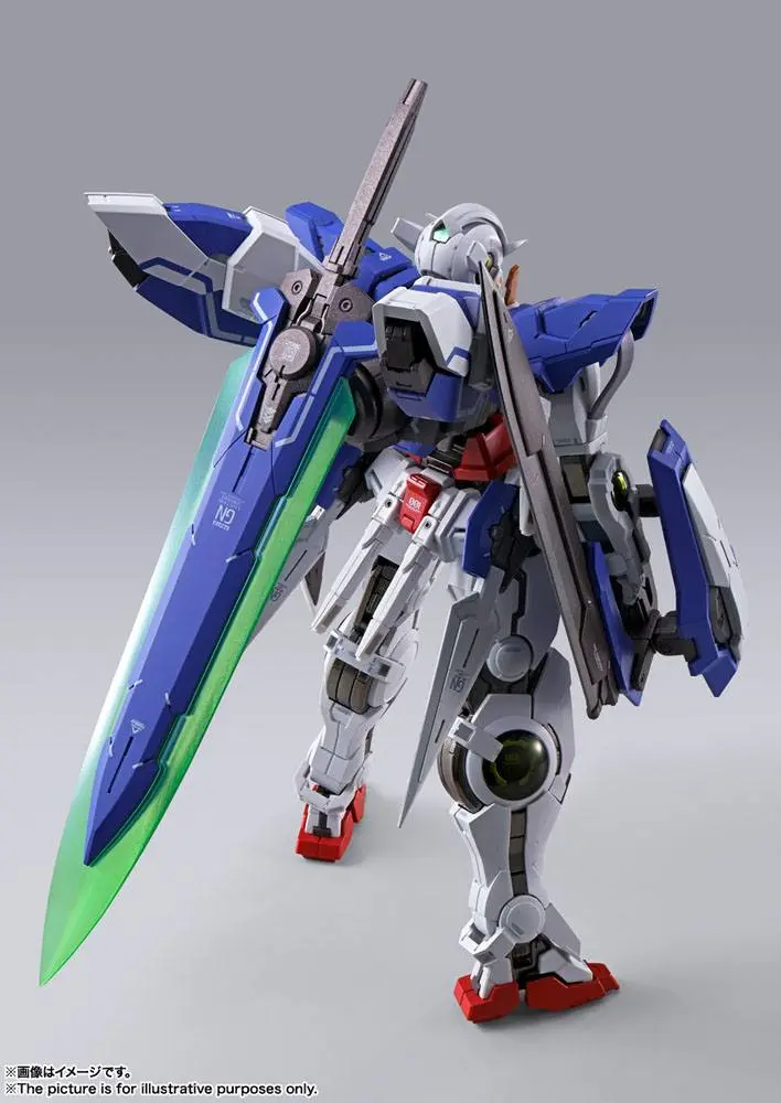 Mobile Suit Gundam 00 Revealed Chronicle Metal Build Diecast Gundam Devise Exia akciófigura 18 cm termékfotó