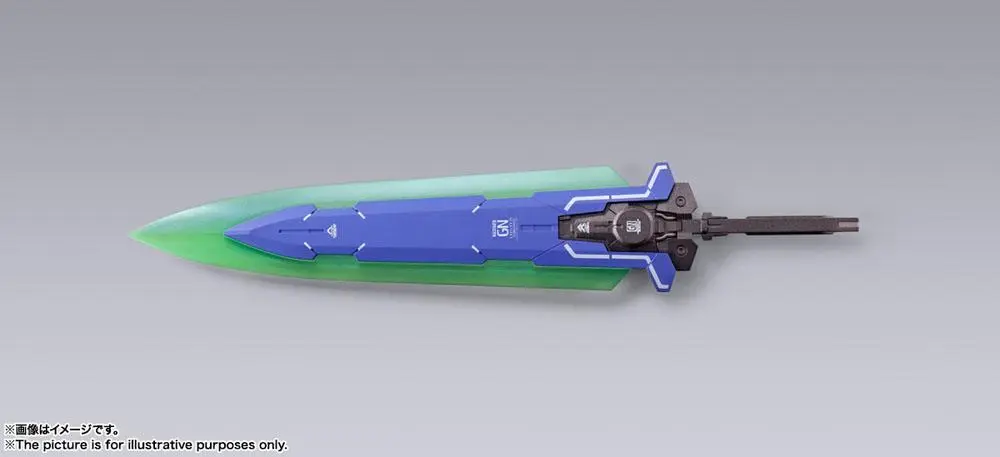 Mobile Suit Gundam 00 Revealed Chronicle Metal Build Diecast Gundam Devise Exia akciófigura 18 cm termékfotó