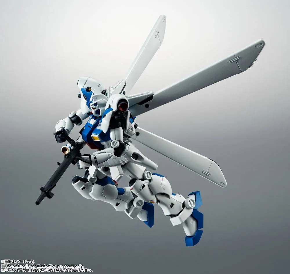 Mobile Suit Gundam 0083: Stardust Memory Robot Spirits Side MS RX-78GP04G Gundam GP04 Gerbera Ver. A.N.I.M.E. akciófigura 13 cm termékfotó