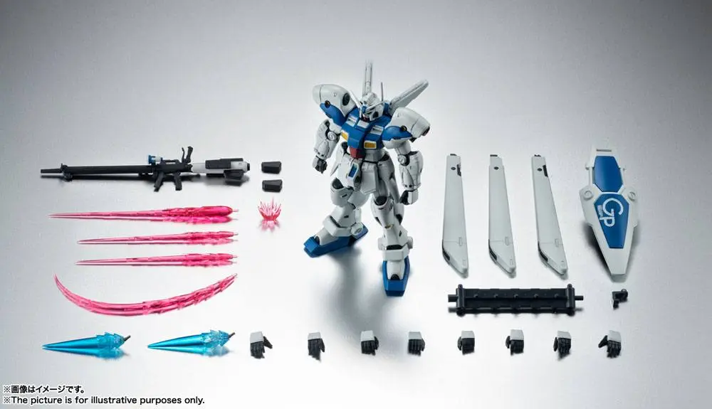 Mobile Suit Gundam 0083: Stardust Memory Robot Spirits Side MS RX-78GP04G Gundam GP04 Gerbera Ver. A.N.I.M.E. akciófigura 13 cm termékfotó