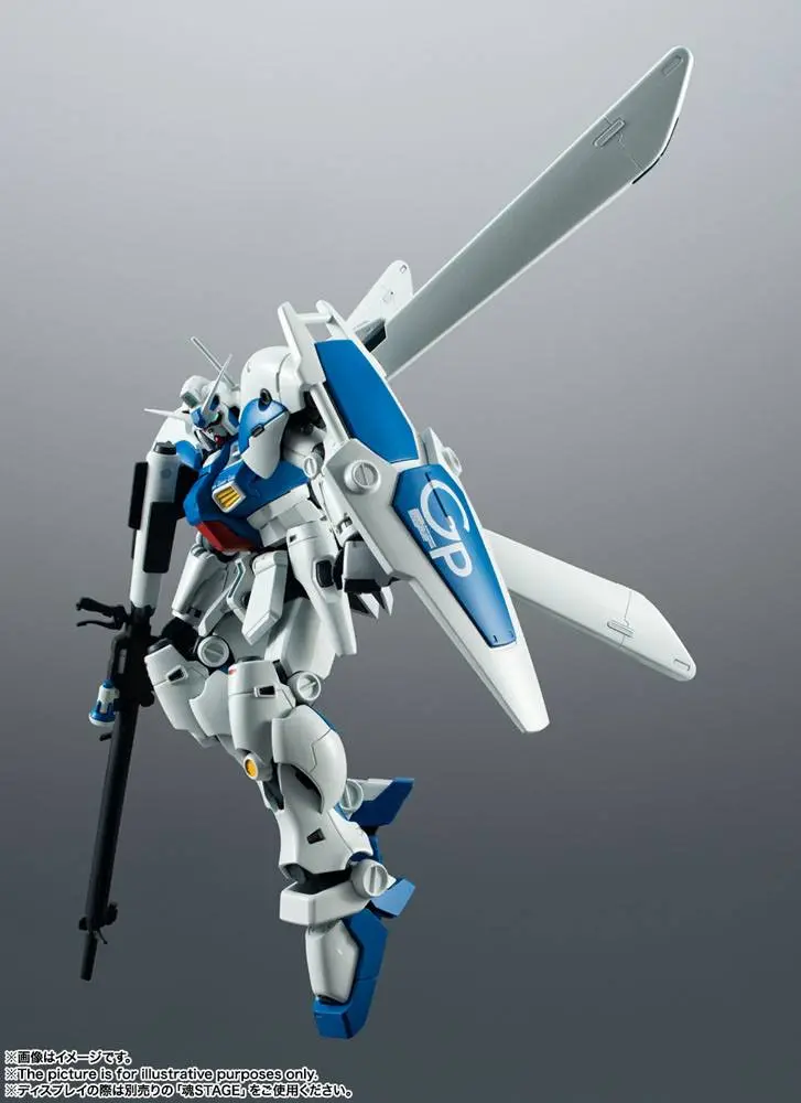 Mobile Suit Gundam 0083: Stardust Memory Robot Spirits Side MS RX-78GP04G Gundam GP04 Gerbera Ver. A.N.I.M.E. akciófigura 13 cm termékfotó