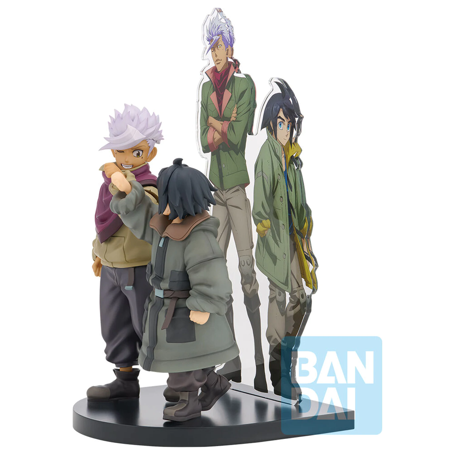 Mobile Suit Gundam Barbatos Iron-Blooded Orphans Augus Mikazuki & Itsuka Ichibansho figura 18cm termékfotó