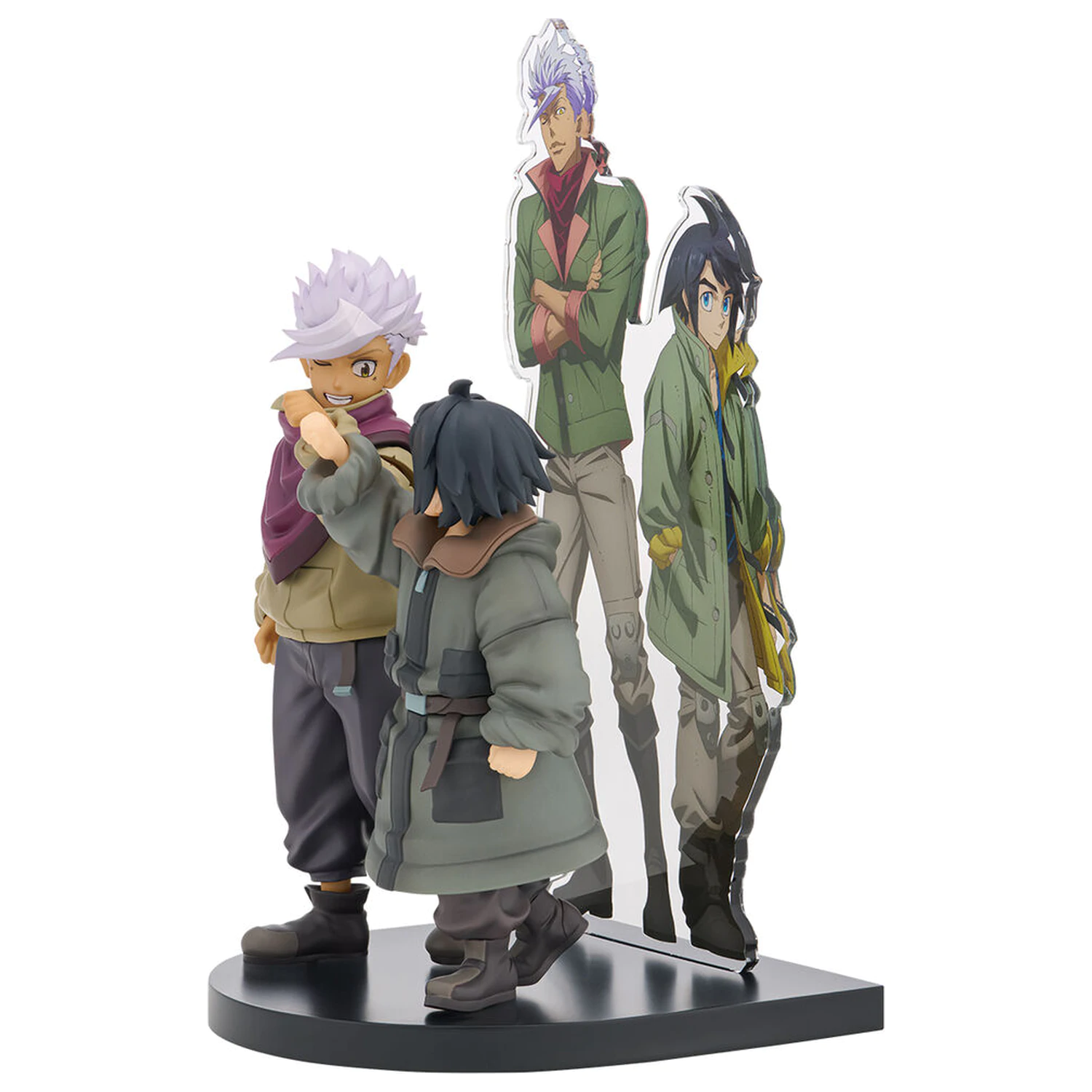 Mobile Suit Gundam Barbatos Iron-Blooded Orphans Augus Mikazuki & Itsuka Ichibansho figura 18cm termékfotó