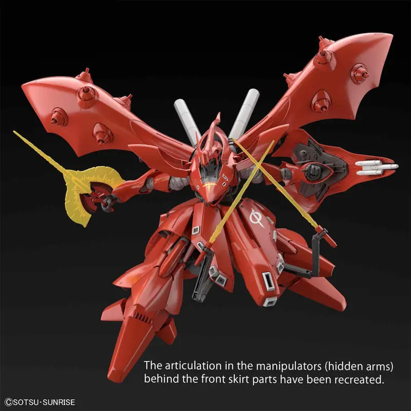 Mobile Suit Gundam: Char s Counterattack-Beltorchika s Children Nightingale modell készlet figura termékfotó