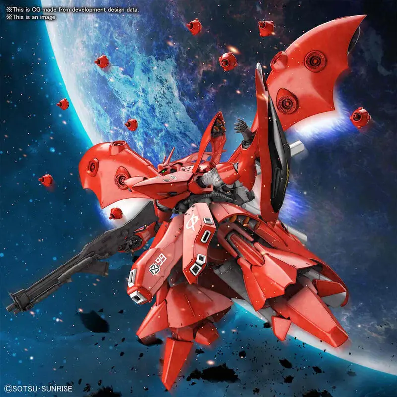 Mobile Suit Gundam: Char s Counterattack-Beltorchika s Children Nightingale modell készlet figura termékfotó