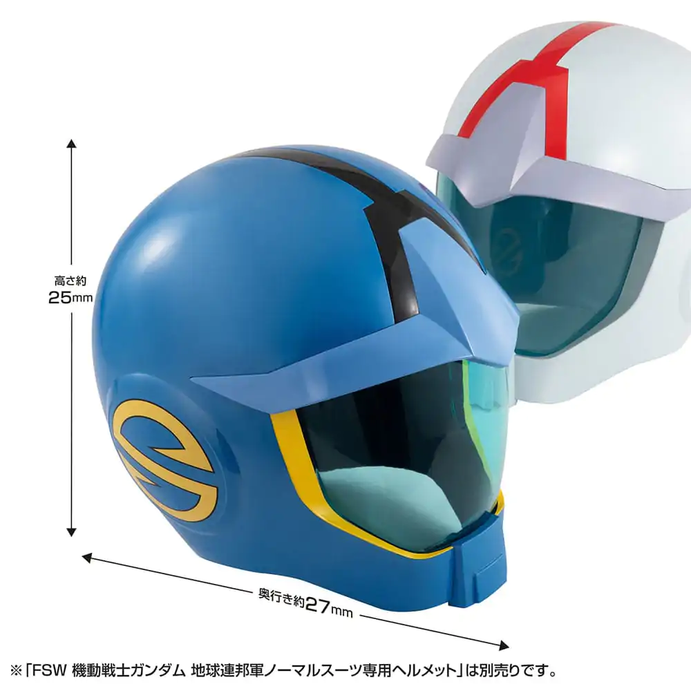 Mobile Suit Gundam Full Scale Works 1/1 Earth Federation Forces Sleggar Law Standard Suit Hemlet replika 25 cm termékfotó