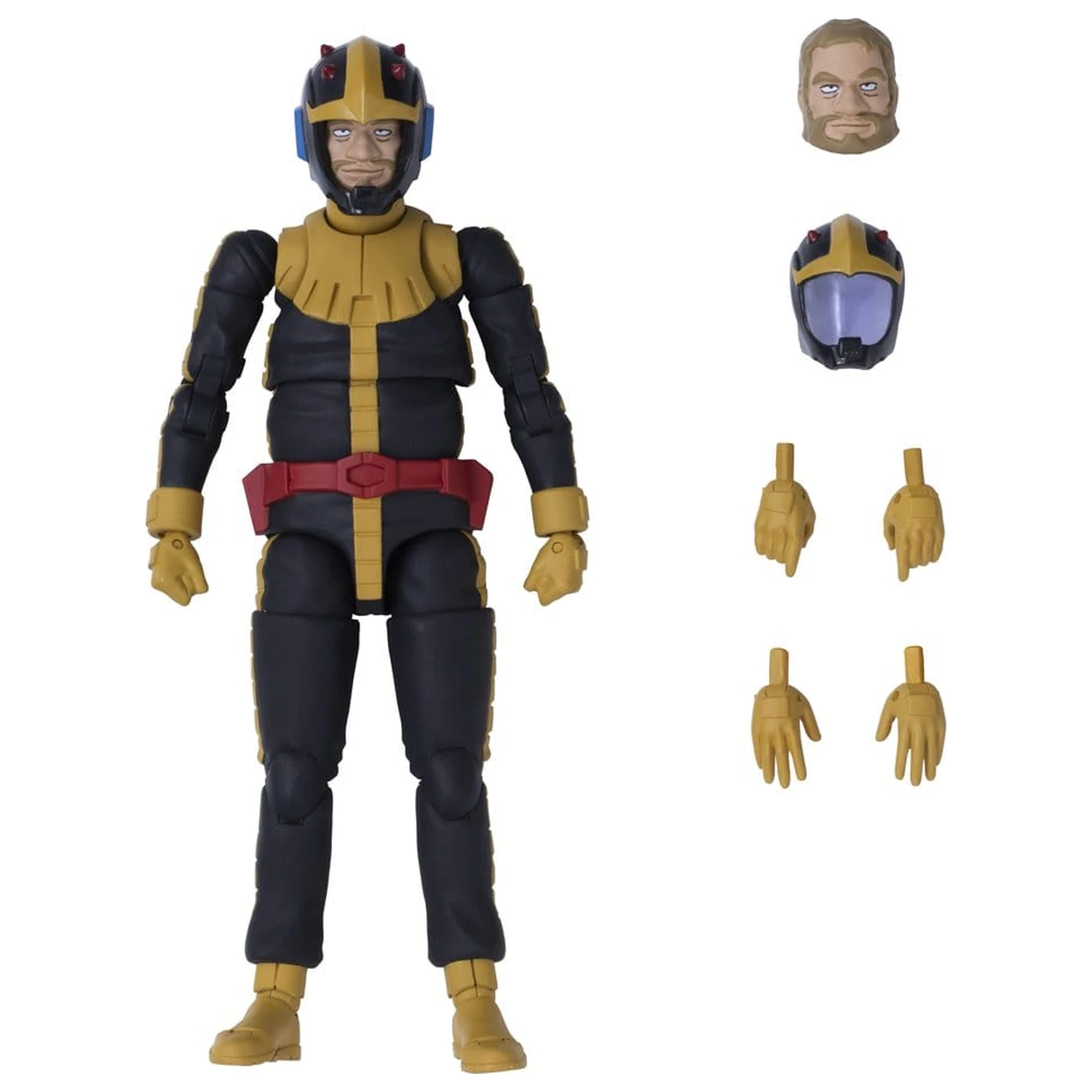 Mobile Suit Gundam G.M.G. Collection 13 Principality of Zeon Black Tri-Stars Gaia Normal Suit Ver. akciófigura 10 cm   termékfotó