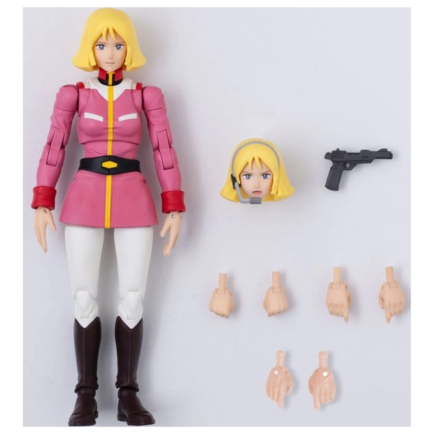Mobile Suit Gundam G.M.G. Collection akciófigura Earth Federation Sayla Mass Uniform Ver. 10 cm termékfotó