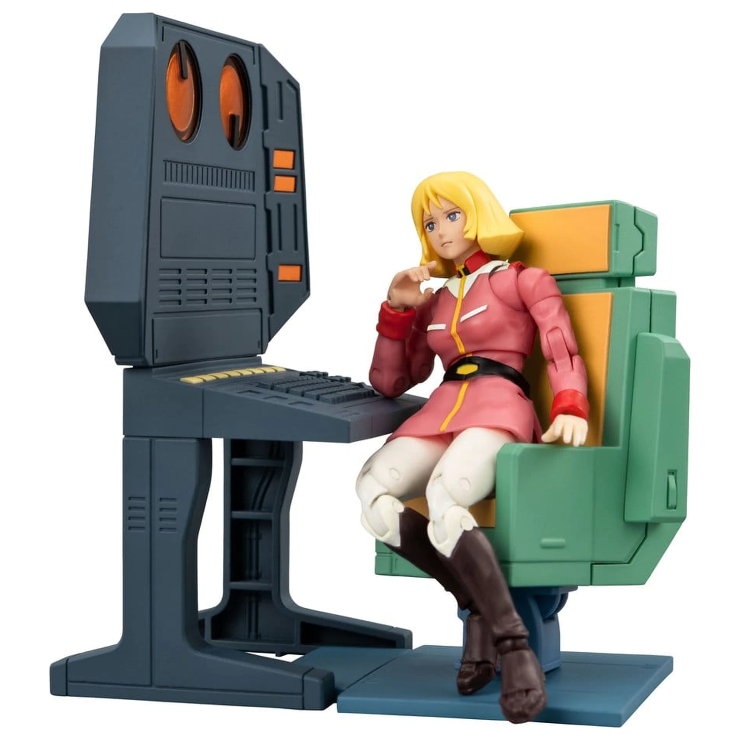 Mobile Suit Gundam G.M.G. Collection EX Diorama White Base Bridge Radio Operator Desk Set 10 cm (with gift) termékfotó