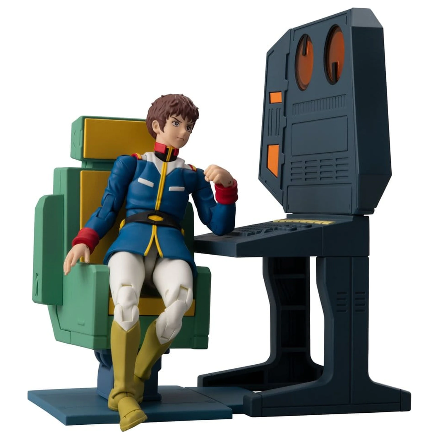 Mobile Suit Gundam G.M.G. Collection EX Diorama White Base Bridge Radio Operator Desk Set 10 cm (with gift) termékfotó