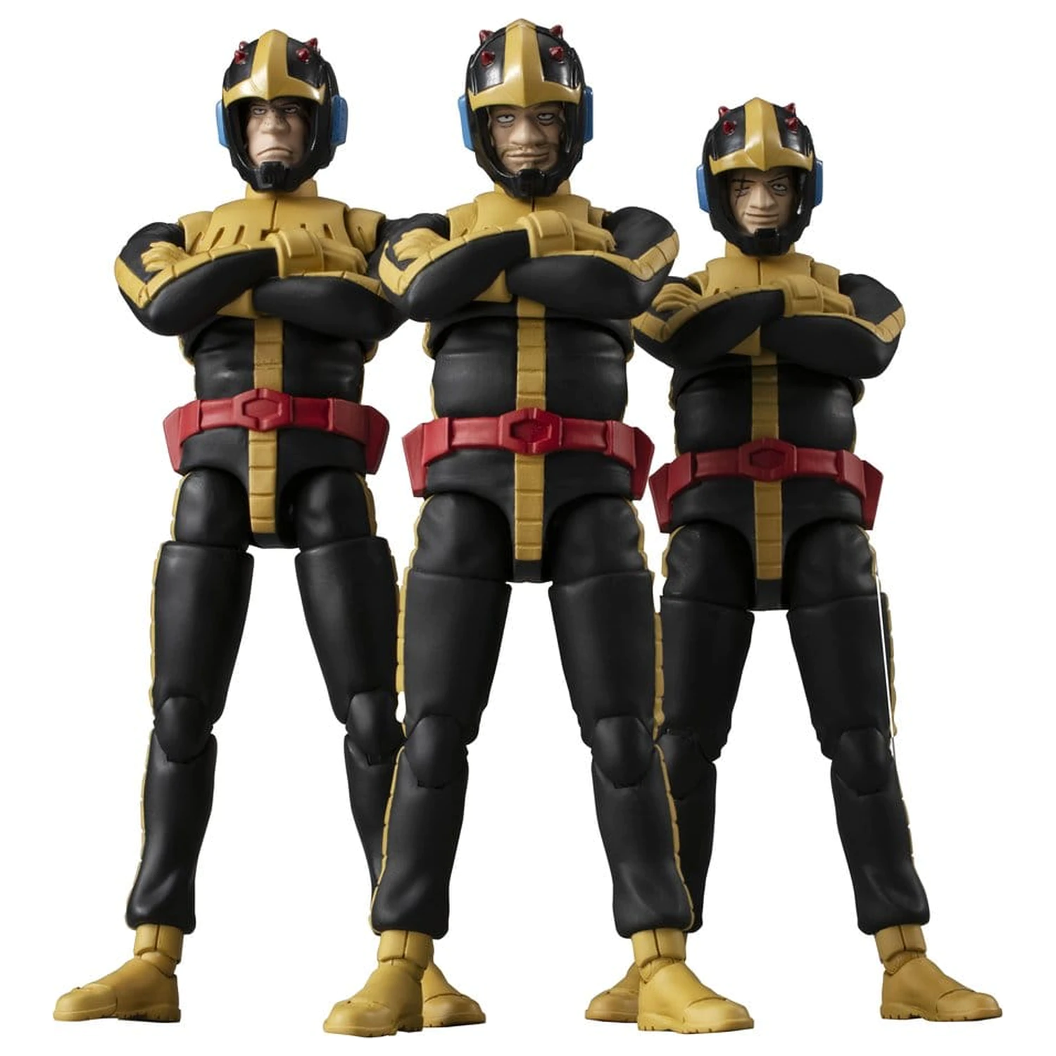 Mobile Suit Gundam G.M.G. Collection Principality of Zeon Jet Stream Attack 3 db-os akciófigura csomag 10 cm (with gift)   termékfotó