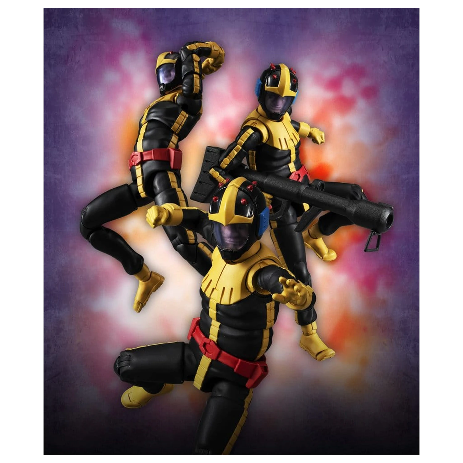 Mobile Suit Gundam G.M.G. Collection Principality of Zeon Jet Stream Attack 3 db-os akciófigura csomag 10 cm (with gift)   termékfotó