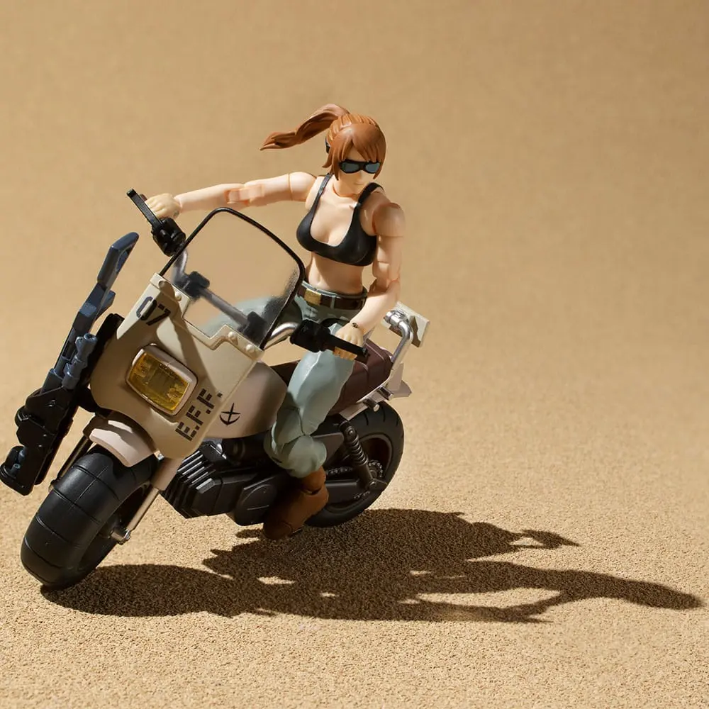 Mobile Suit Gundam G.M.G Cucuruz Doan's Island &amp; The 8th MS Team Standard Infantry &amp; Infantry Motorbike akciófigurák és jármű csomag termékfotó
