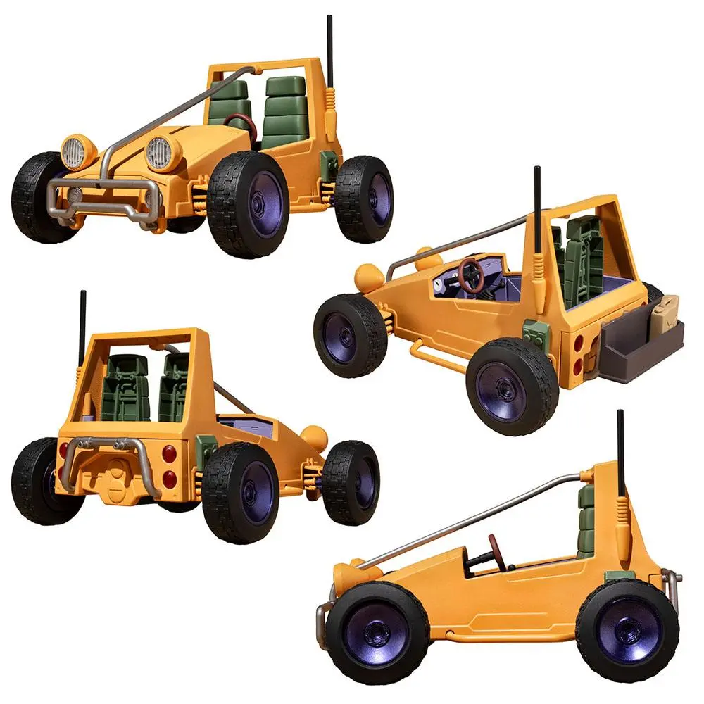 Mobile Suit Gundam G.M.G. Earth Federation 07 Amuro &amp; Frau, 08V-SP General Soldier &amp; Buggy Set Box akciófigura és jármű csomag termékfotó