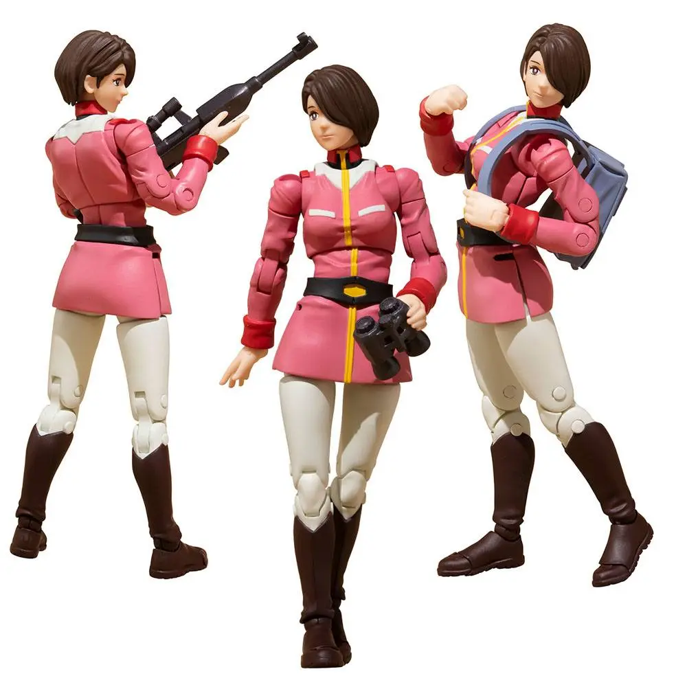 Mobile Suit Gundam G.M.G. Earth Federation 07 Amuro &amp; Frau, 08V-SP General Soldier &amp; Buggy Set Box akciófigura és jármű csomag termékfotó