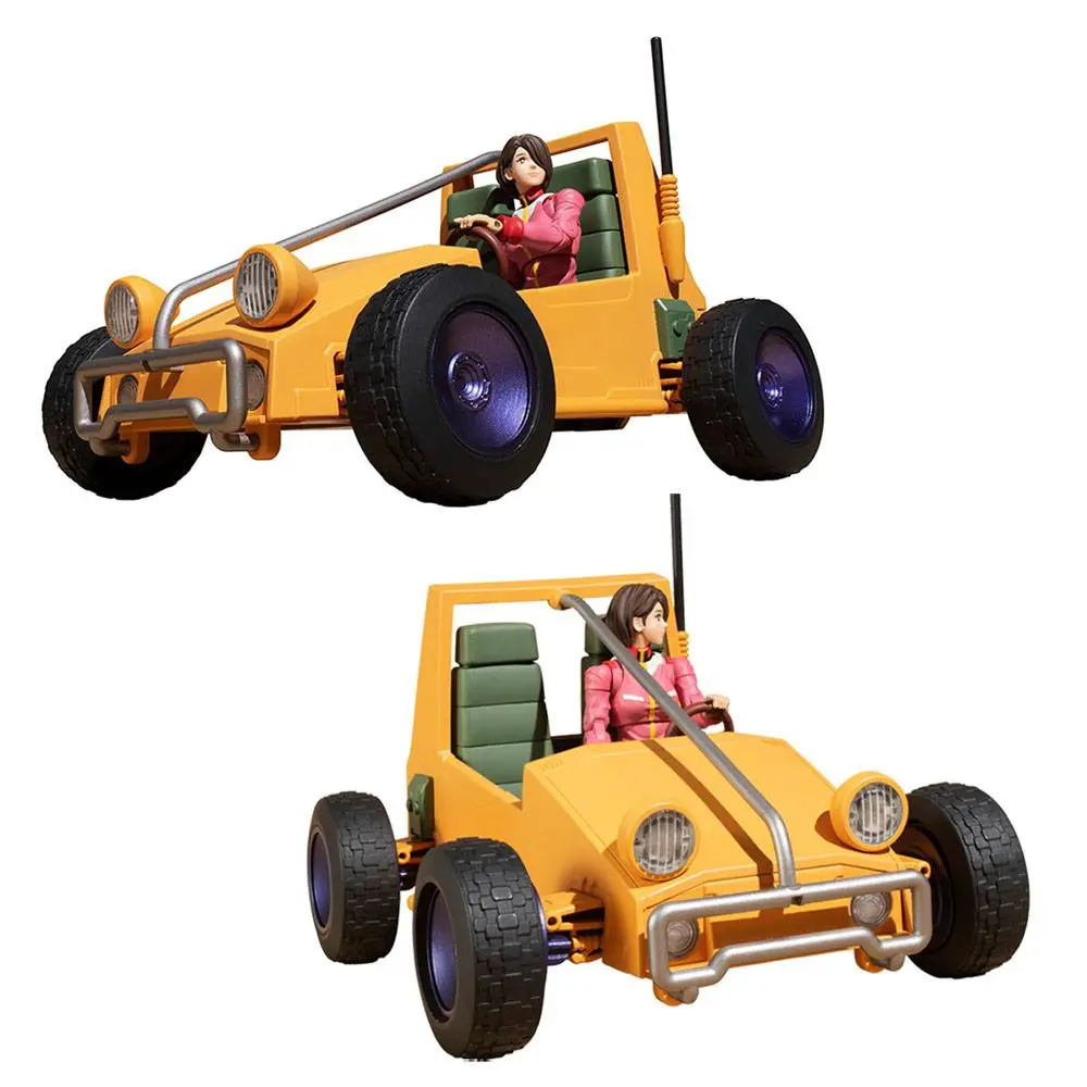 Mobile Suit Gundam G.M.G. Earth Federation 07 Amuro &amp; Frau, 08V-SP General Soldier &amp; Buggy Set Box akciófigura és jármű csomag termékfotó