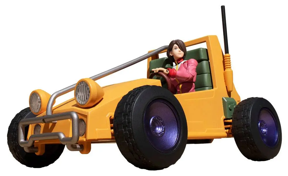 Mobile Suit Gundam G.M.G. Earth Federation 08V-SP General Soldier &amp; Buggy akciófigura és jármű 10 cm termékfotó