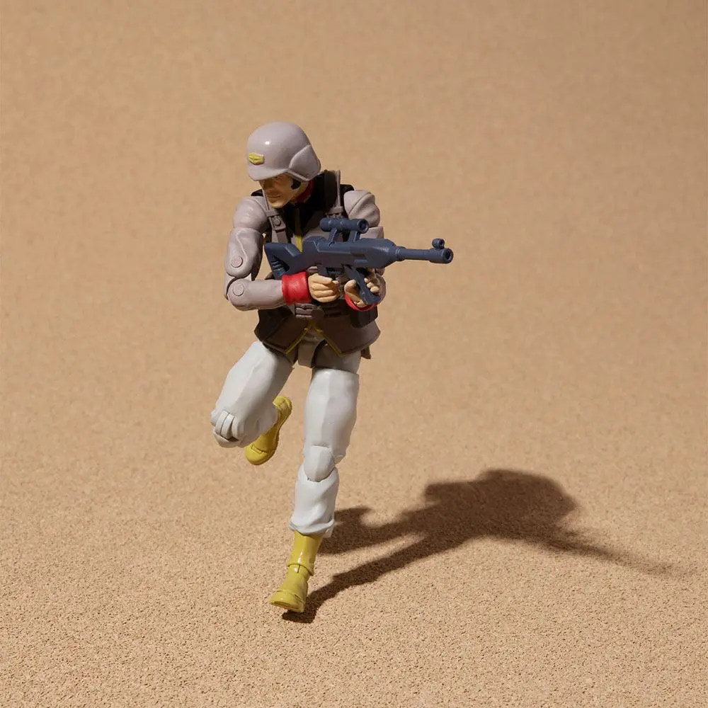 Mobile Suit Gundam G.M.G. Earth Federation Army Soldier 01 akciófigura 10 cm termékfotó
