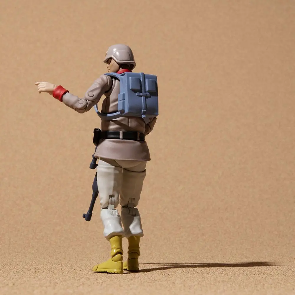 Mobile Suit Gundam G.M.G. Earth Federation Army Soldier 02 akciófigura 10 cm termékfotó