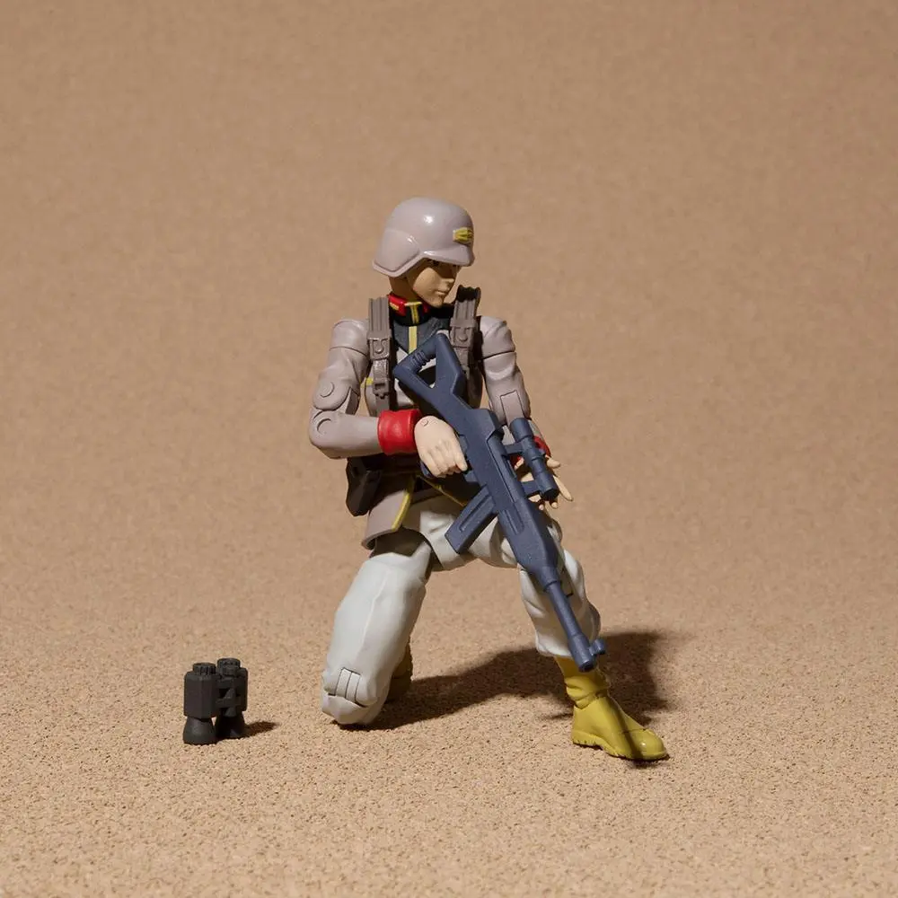 Mobile Suit Gundam G.M.G. Earth Federation Army Soldier 03 akciófigura 10 cm termékfotó