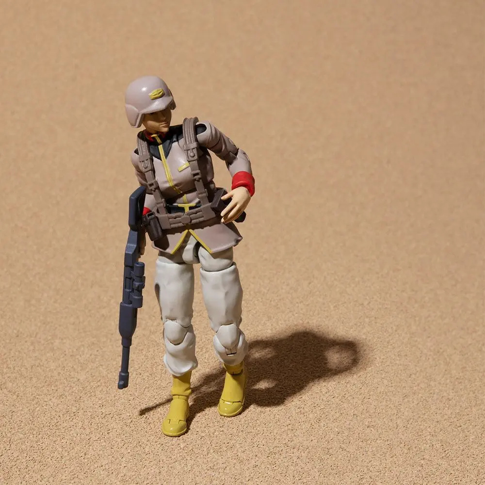 Mobile Suit Gundam G.M.G. Earth Federation Army Soldier 03 akciófigura 10 cm termékfotó