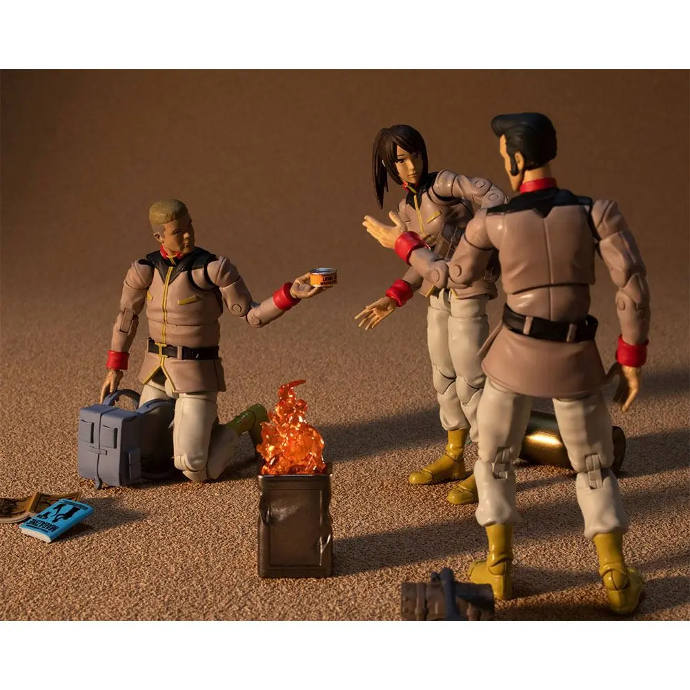 Mobile Suit Gundam G.M.G. Earth Federation Army Soldiers akciófigura csomag 10 cm termékfotó