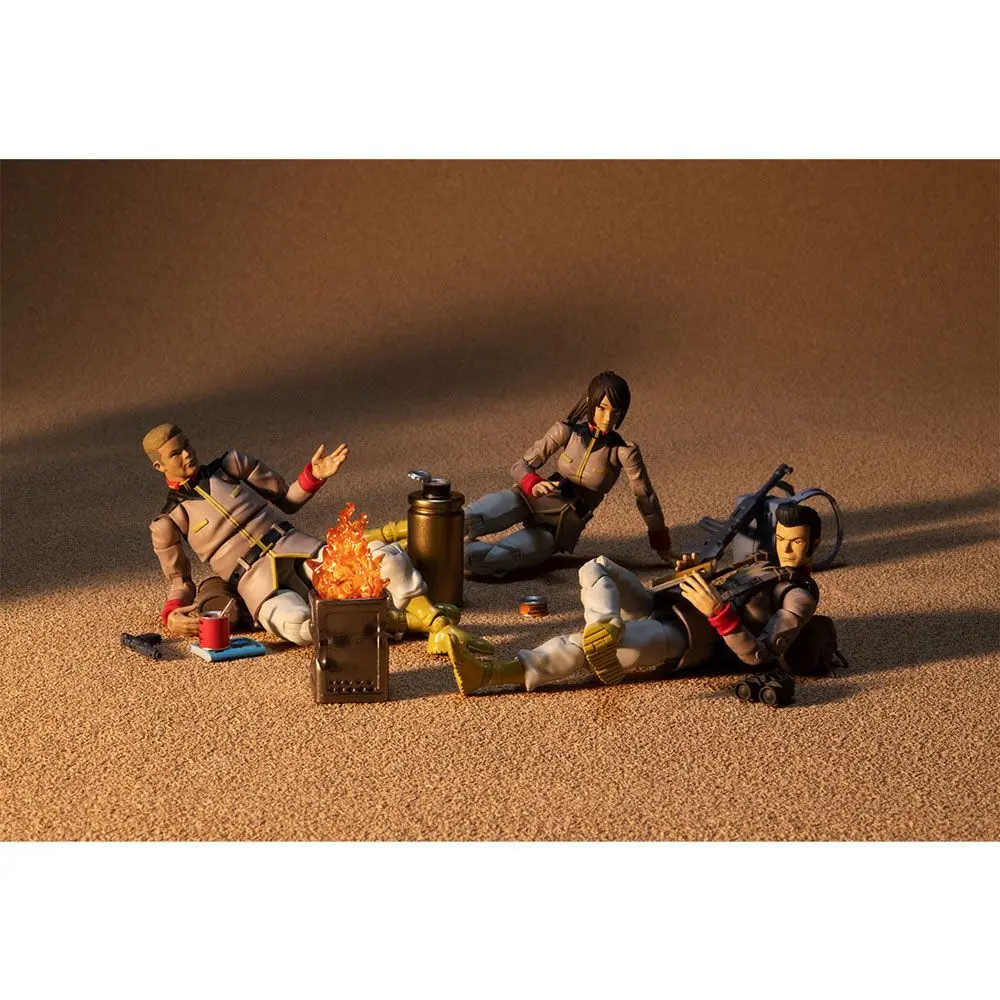 Mobile Suit Gundam G.M.G. Earth Federation Army Soldiers akciófigura csomag 10 cm termékfotó