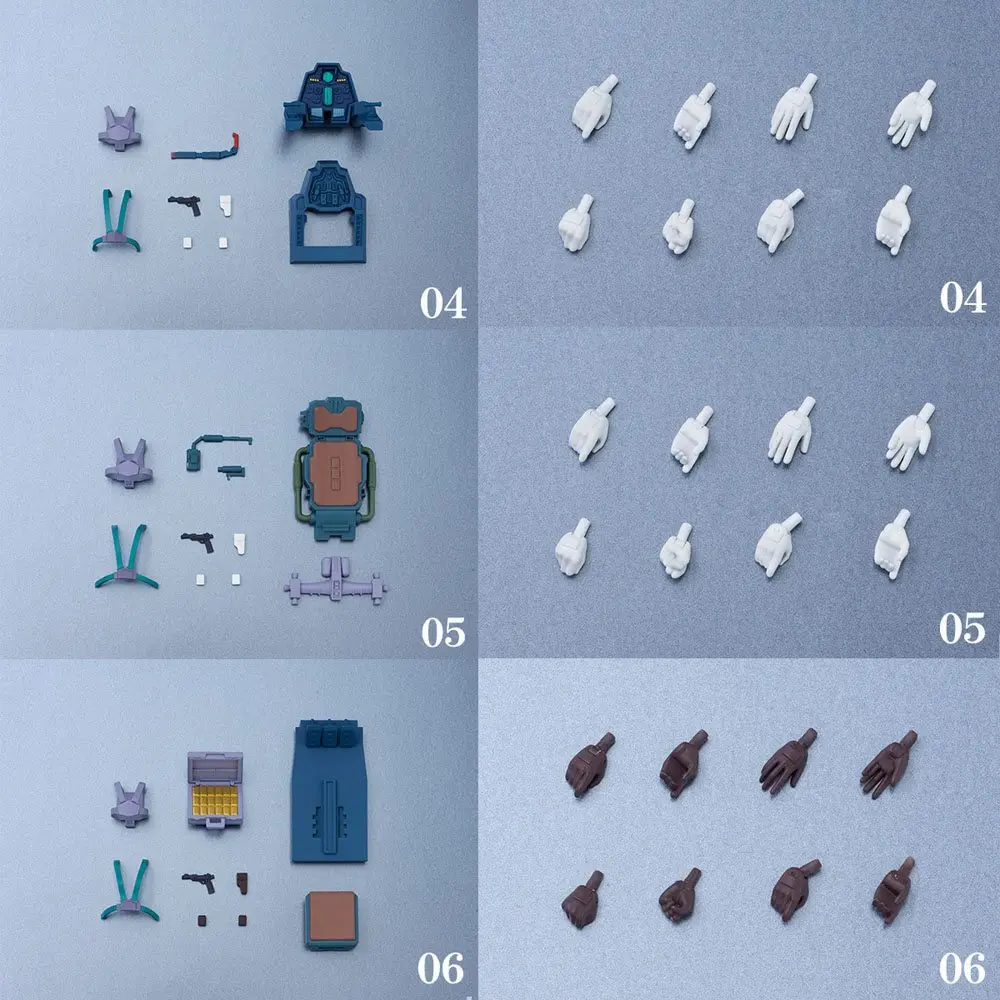 Mobile Suit Gundam G.M.G. Earth Federation Force akciófigura csomag 10 cm termékfotó