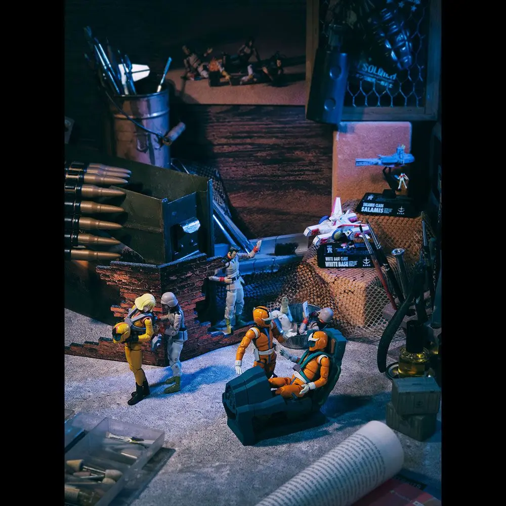 Mobile Suit Gundam G.M.G. Earth Federation Force akciófigura csomag 10 cm termékfotó