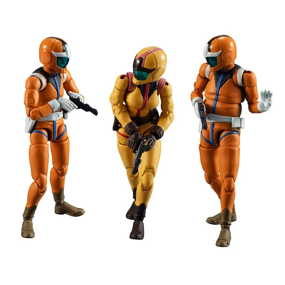 Mobile Suit Gundam G.M.G. Earth Federation Force akciófigura csomag 10 cm termékfotó