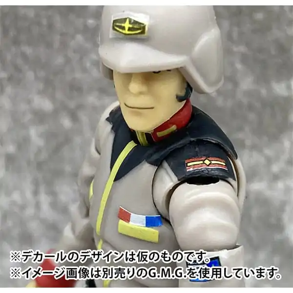 Mobile Suit Gundam G.M.G. Earth United Army Soldier 01 akciófigura 10 cm termékfotó