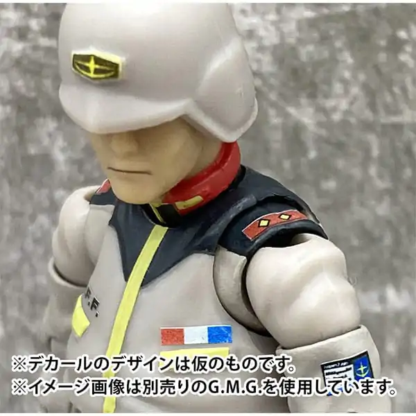 Mobile Suit Gundam G.M.G. Earth United Army Soldier 02 akciófigura 10 cm termékfotó