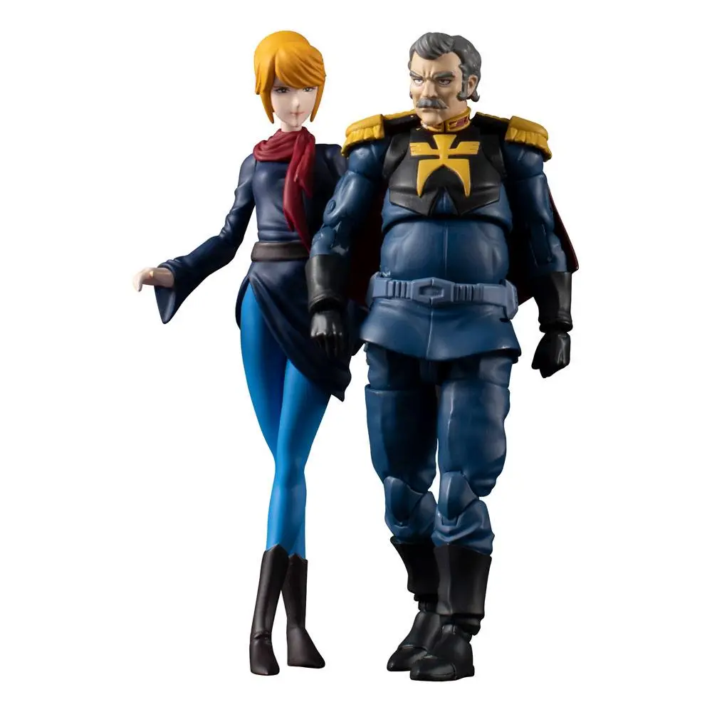 Mobile Suit Gundam G.M.G. Principality of Zeon 07 Ramba Ral &amp; Crowley Hamon akciófigura 10 cm termékfotó