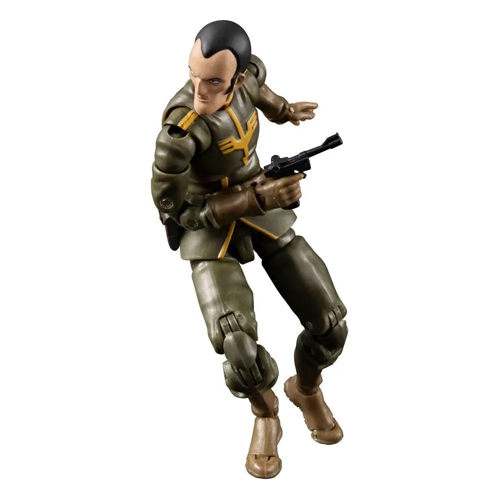 Mobile Suit Gundam G.M.G. Principality of Zeon 08 V-SP General Soldier &amp; Exclusive Motorcycle akciófigura és jármű 10 cm termékfotó