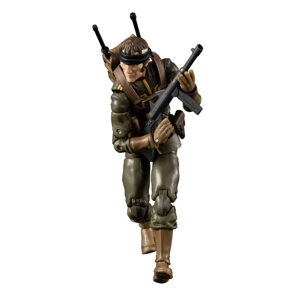 Mobile Suit Gundam G.M.G. Principality of Zeon 08 V-SP General Soldier &amp; Exclusive Motorcycle akciófigura és jármű 10 cm termékfotó