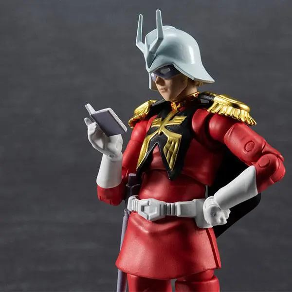 Mobile Suit Gundam G.M.G. Principality of Zeon Army Soldier 06 Char Aznable akciófigura 10 cm termékfotó