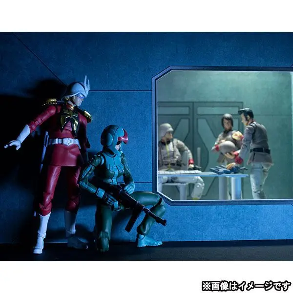 Mobile Suit Gundam G.M.G. Principality of Zeon Army Soldier 06 Char Aznable akciófigura 10 cm termékfotó