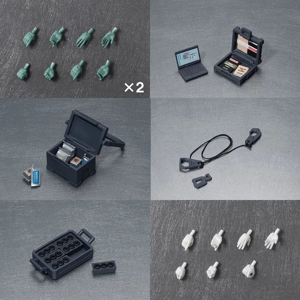 Mobile Suit Gundam G.M.G. Principality of Zeon Army Soldiers akciófigura csomag 10 cm termékfotó