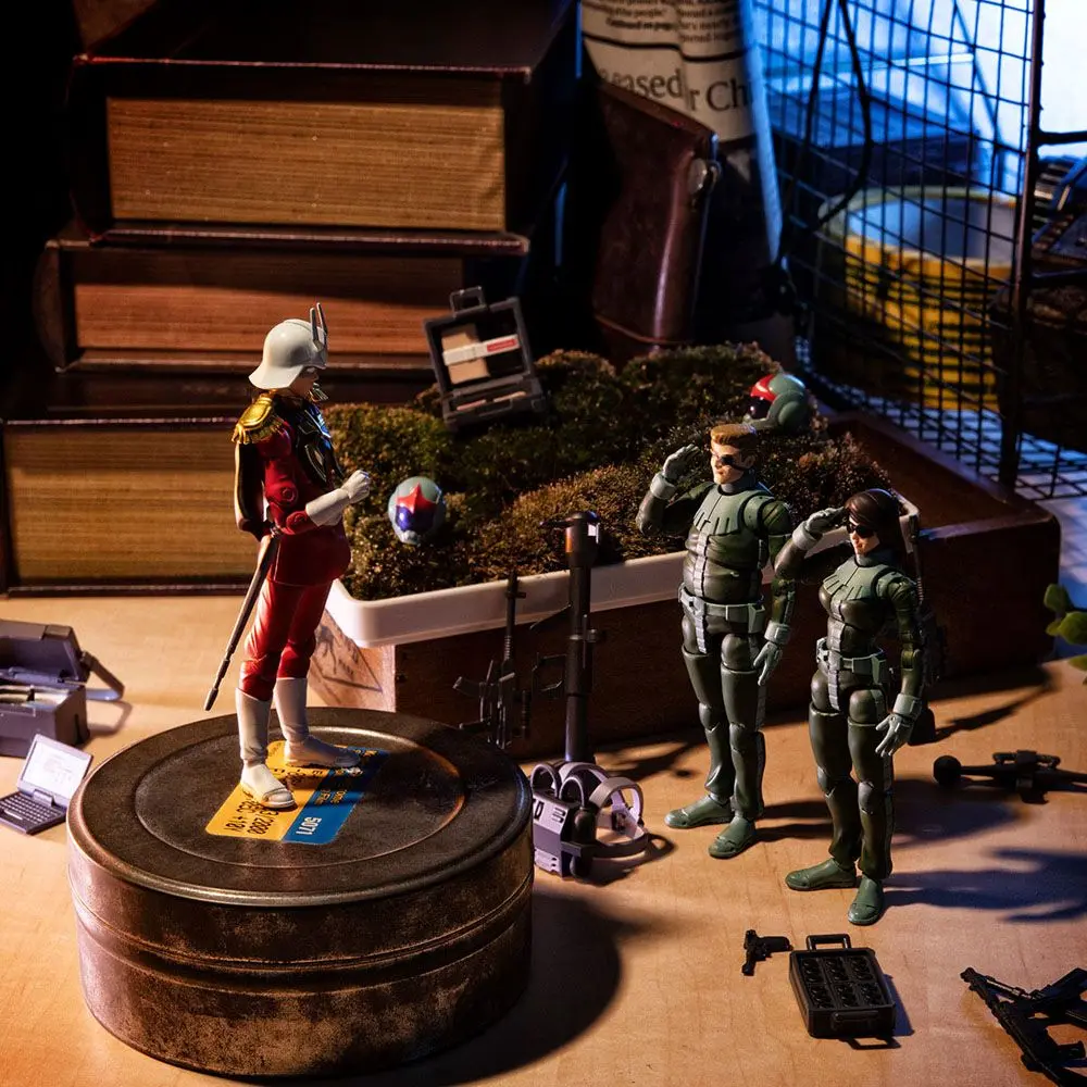 Mobile Suit Gundam G.M.G. Principality of Zeon Army Soldiers akciófigura csomag 10 cm termékfotó