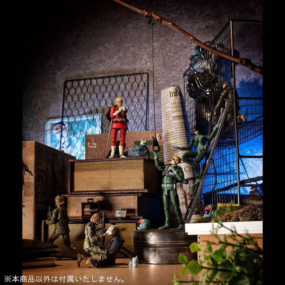 Mobile Suit Gundam G.M.G. Principality of Zeon Army Soldiers akciófigura csomag 10 cm termékfotó