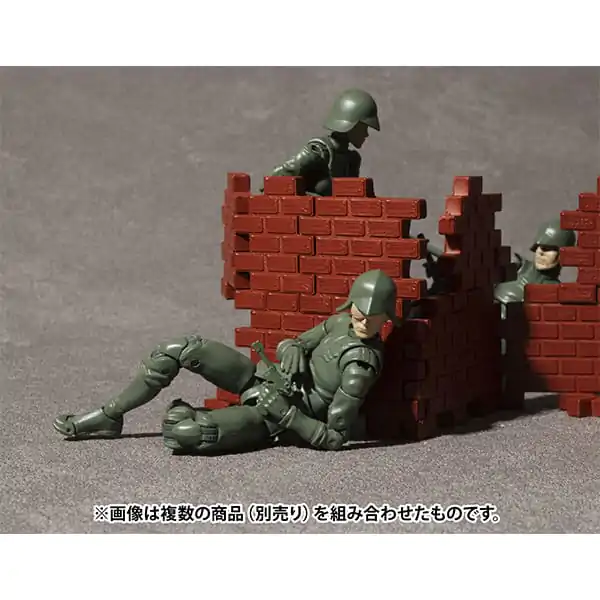 Mobile Suit Gundam G.M.G. Principality of Zeon General Soldier 01 akciófigura 10 cm termékfotó