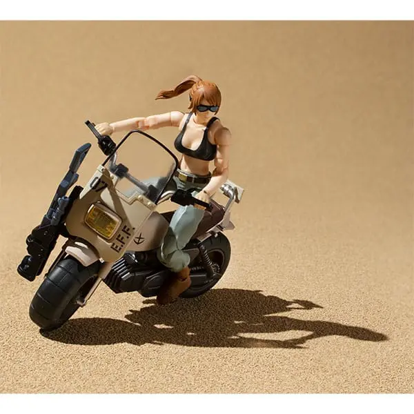Mobile Suit Gundam G.M.G. The 8th MS Team Earth Federation Forces V-SP09 Standard Infantry &amp; Federation Infantry Motorbike akciófigura és jármű termékfotó