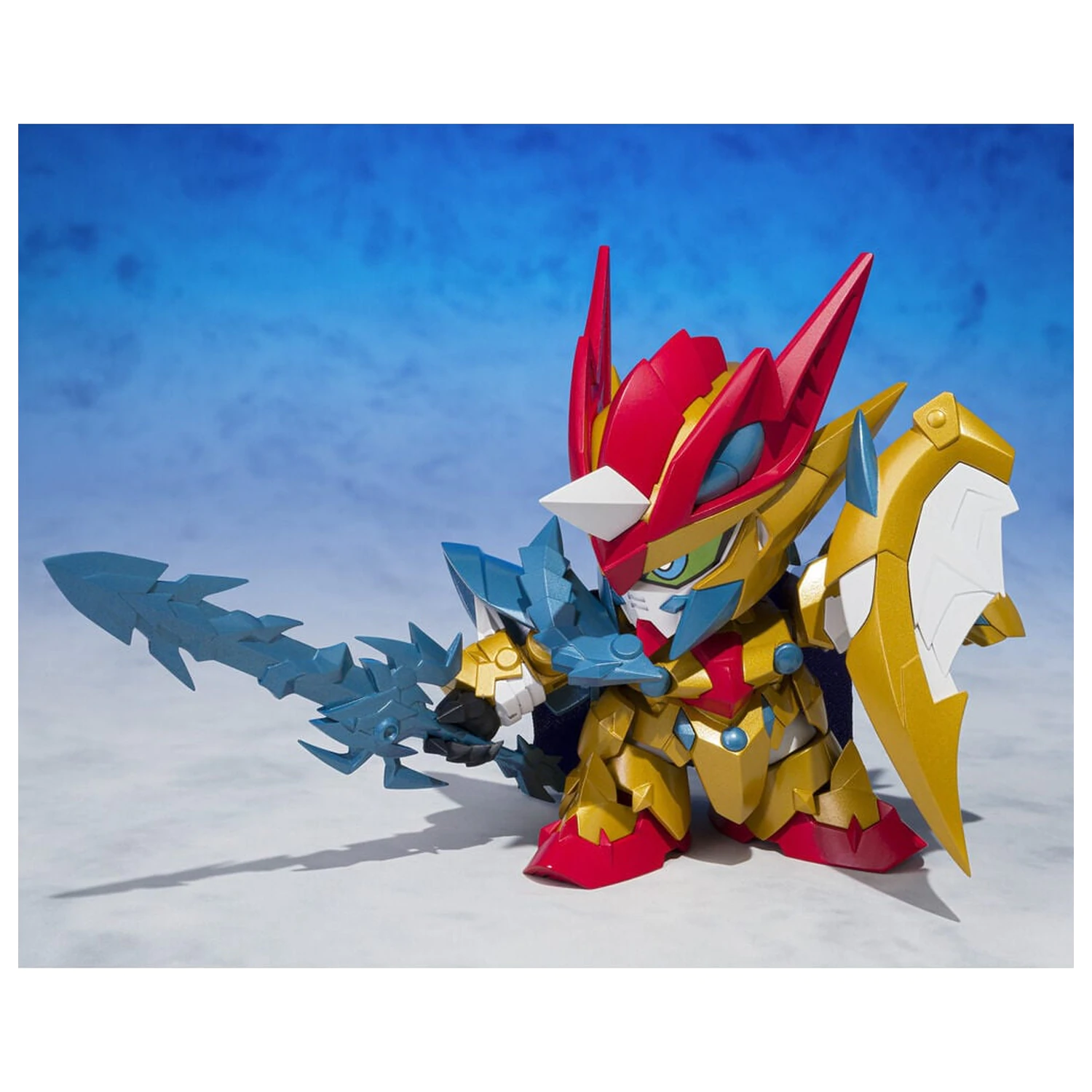 Mobile Suit Gundam Ganso SD Gundam World Holy Dragon Knight Zero Gundam figura 8cm termékfotó